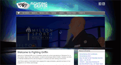 Desktop Screenshot of fightinggriffin.com